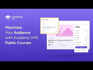 How to Create Public Courses with Academy LMS: Step-by-Step Guide