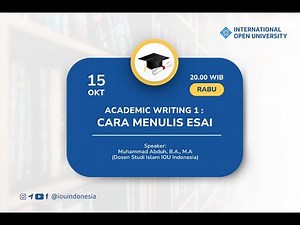 Academic Writing 1 - Cara Menulis Esai