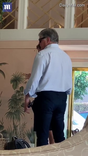 February: Sean Hannity and Ainsley Earhardt together at Florida hotel