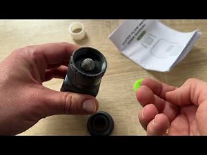 Moistenland Hose Water Flow Meter, Standard 3/4" Hose Thread, High Accuracy Unboxing & instructions