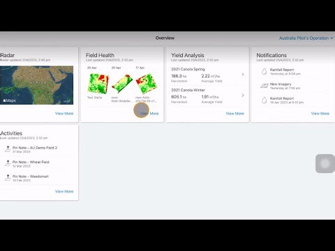 FieldView App Overview