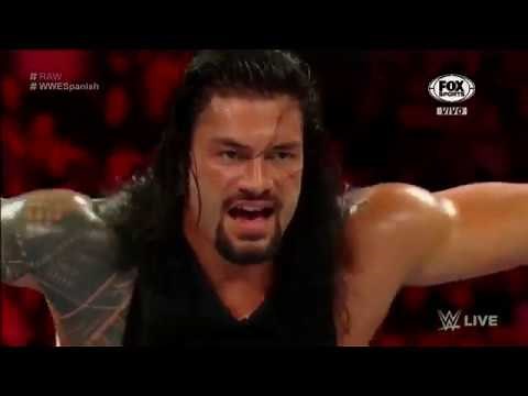 LUCHA COMPLETA Roman Reigns vs Drew McIntyre en Español Latino HD