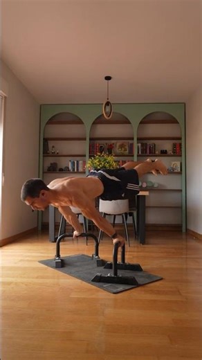 Practicing supine plank