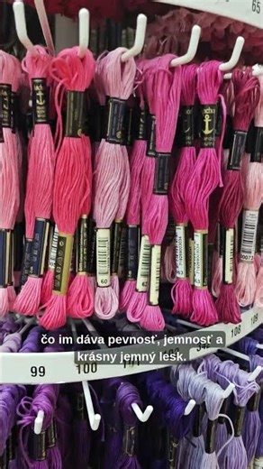 Anchor & DMC Mouliné Prémiové bavlnky na vyšívanie obrazov s dokonalými farbami 🎨