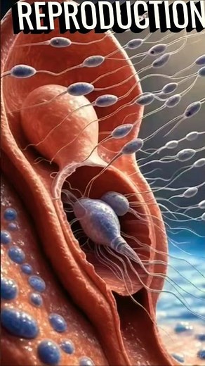 Human Reproduction Explained in 3D | Fertilization Process"#3danimation #shorts #science #biology