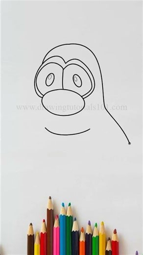 Drawing Jimmy Gourd from VeggieTales in the City