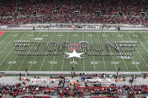 TBDBITL Flies High with 'Top Gun' Halftime Show