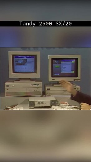 The Tandy 2500 SX was a ‘low-cost’ 386SX Multimedia Computer System #tandy2500 #radioshack #tandy #august1991 #computer #80386sx #retrotech #techgeek