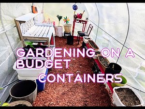 Greenhouse Tour and Fall Garden Planting Plan