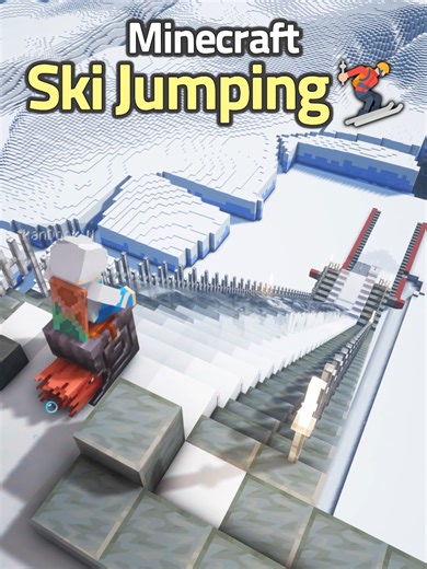 Master Ski Jumping Techniques in Minecraft