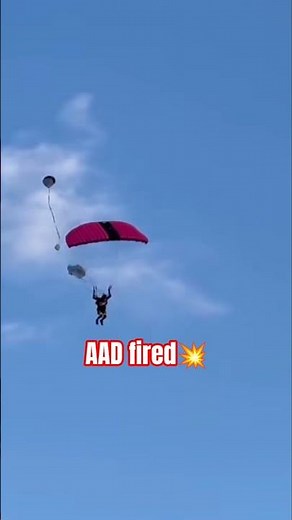 Swooping🪂 AAD fired💥 2 canopies out 👨‍🦽 hard crash landing | The Skydiving Channel #survivor #shorts