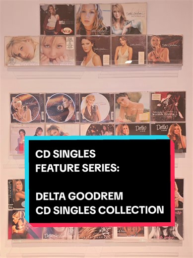 A second post to continue the honour of Delta being selected to represent Australia for the 2026 Eurovision song contest, as well as a new series focusing on my CD singles collection . These are all the current CD singles I have of Delta's single releases in Australia that had a physical release, including her first ever single released pre-Born To Try, called I Don't Care, with most bought back in the 2000s and 2010s decades . Still missing about 6 more CD singles to collect before I have all t
