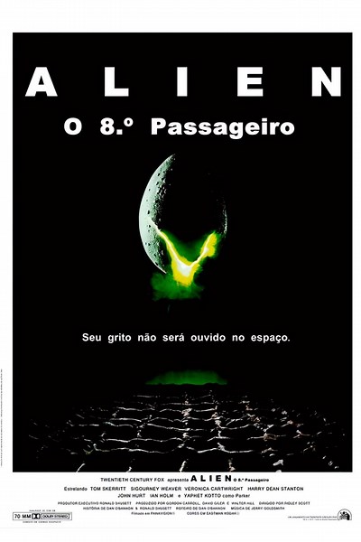 Alien - O 8º Passageiro (1979) ⭐ 8.4 | Terror, Ficção científica