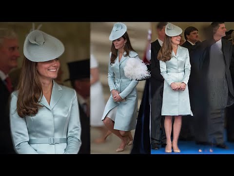 Catherine's Stunning Curtsy for King Charles and Queen Camilla Sends Fans into a Frenzy!