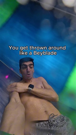 This FAST slide is INSANE #waterslide #waterpark #entertainment