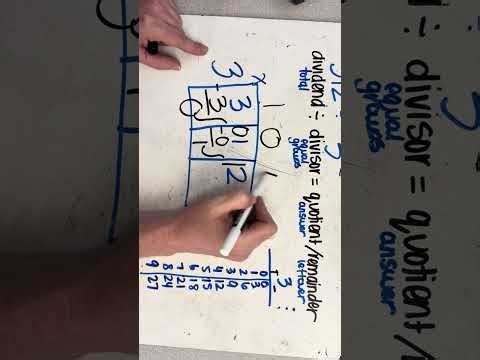 Area model/ box method for division 2x1,3x1, and 4x1