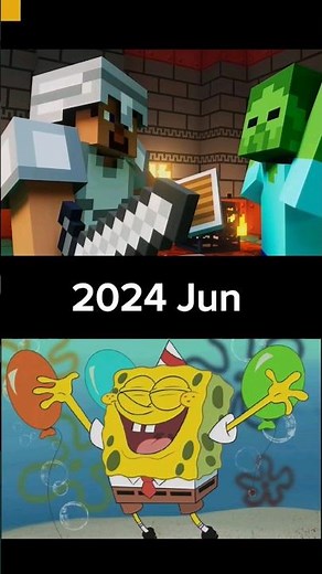 Minecraft Trailer (2009-2024) | 1.21 update | #shorts