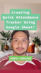 495K views · 8K reactions | Creating Quick Attendance Tracker Using...