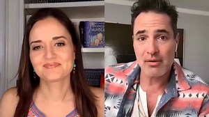 We are LIVE with Danica McKellar and Victor Webster, stars of the all new Signature Mystery Series “Matchmaker Mysteries: The Art of the Kill”! | Hallmark Mystery