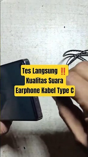 USB-C Wired Headset Test #shorts