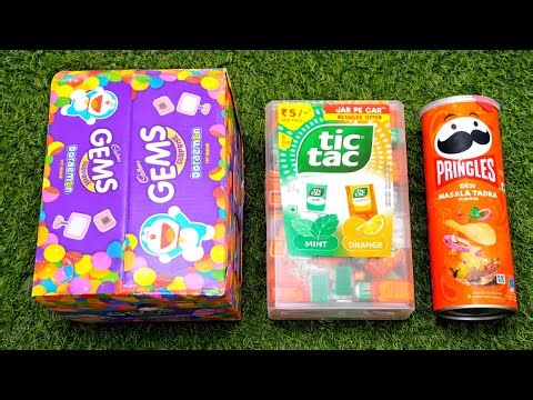 ASMR Candy Unboxing | Chocolate Bars | Gummies | Popular Candies And Chocolate Unrapping ASMR 🍬🍭