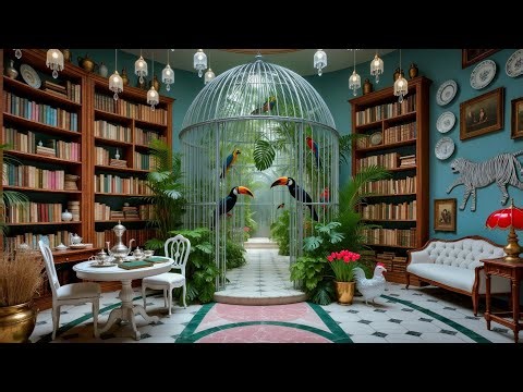 夢の中の不思議な図書館〜A Dreamcore Library Walk〜【AI動画】