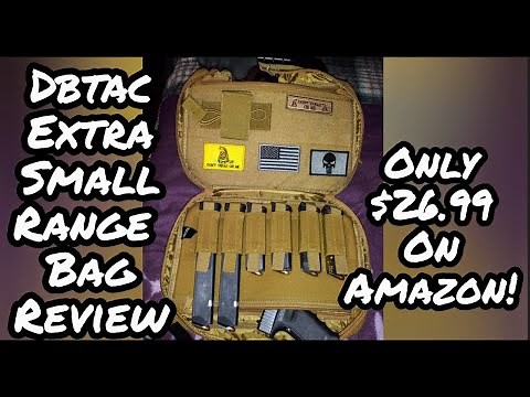 dbtac small handgun range bag review