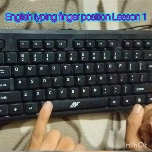 English typing finger position Lesson 1 #smartartandcrafts #art ##digitalmaking #youngmakers