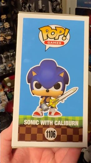 Unboxing New Sonic with Caliburn Funko Pop #sonicthehedgehog #funkopop #gaming