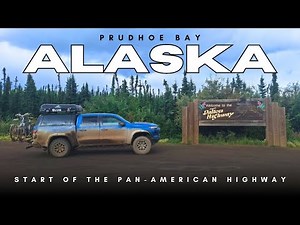 Driving the DALTON HIGHWAY to PRUDHOE BAY ALASKA | the start of the PAN-AMERICAN Highway