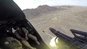 BlackWolf Inc on Instagram: "Helicopter Drive by! 🚁💥🔥 • @joeybowman @combat_learjet #driveby #minigun #military"