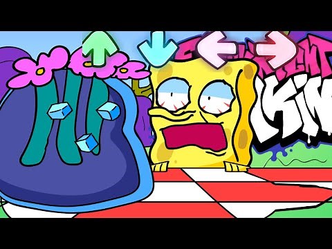 Friday Night Funkin' - Spongebob V.S. Ice Water [Thirst] - Spongy Dehydration FULL WEEK [FNF MODS]