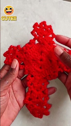 Easy Crochet Cross Bookmark 🧶 ✨