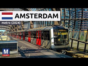 Amsterdam Metro (2024) | GVB & R:NET [4K]