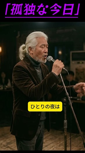 「孤独な今日」#演歌 #人生の歌 #昭和歌謡 #懐メロ #心に響く歌 #人生応援歌 #切ない歌 #大人の歌 #夜に聴きたい曲 #今宵の嵐