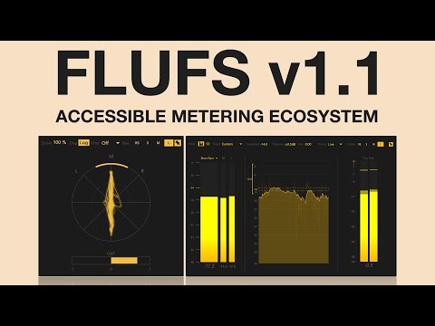 Flufs v1.1 - Accessible Metering System for Ableton Live