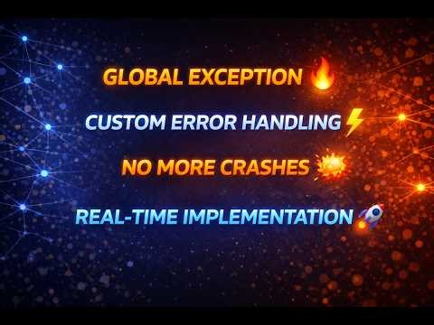 Spring Boot Exception Handling | Custom + Global (Patient Microservice) #interview #javadeveloper