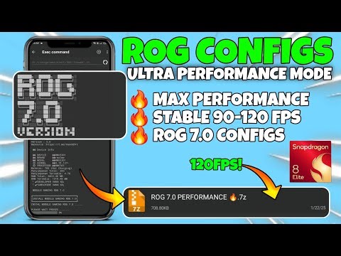 ASUS ROG 7.0 Gaming Module | Unlock 120 FPS & 120Hz Ultimate Smooth Gaming! 🔥