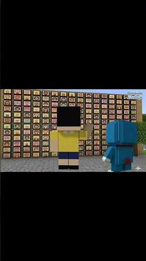 Doraemon Minecraft: this one, this one, that one...