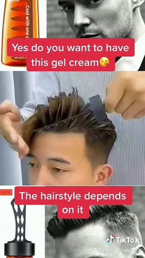 2 in1 hair wax gel with comb #hairstyle #harrmshair #hairwax #hairgel #coolguy