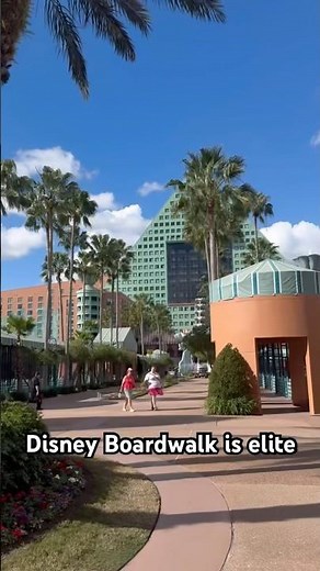 Swan resort and Disney Boardwalk is a must visit in Orlando