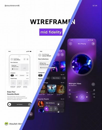 Transforming Ideas into High-Fidelity UI #uidesign #figma #design