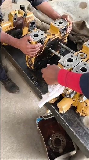 hydraulic control valve repair || how to open hydraulic valve || 966 caterpillar hydraulic assembly
