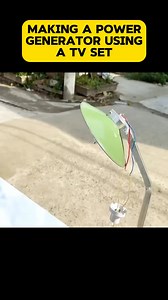 2.6M views · 15K reactions | Making a power generator using a tv set. #lifehacks #powergenerator | No-nonsense Video | Facebook