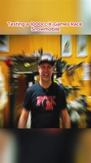 Testing a 1000cc X-Games Race Snowmobile-1