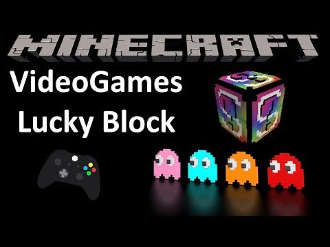 VIDEOGAMES LUCKY BLOCK - MINECRAFT 1.8.9 (MOD SHOWCASE)