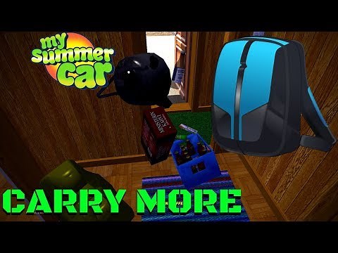 Carry More - New BACKPACK - My Summer Car #110 (Mod)