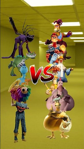 Poppy Playtime VS Chicken Run #shorts #poppyplaytimechapter #chickenrun