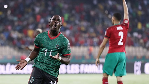 CAN 2022: le but monstrueux du Malawi contre le Maroc, sur une frappe de 35 mètres