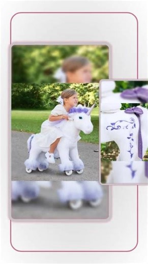 Jazdecký Jednorožec Model X - 3 až 5 rokov - Fialový - PonyCycle